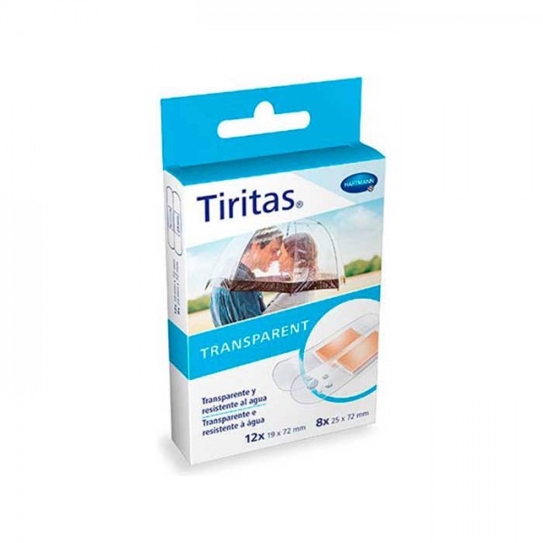tiritas transparentes 20 uds