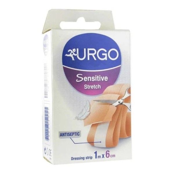 urgo sensitive stretch banda 1m x 6cm