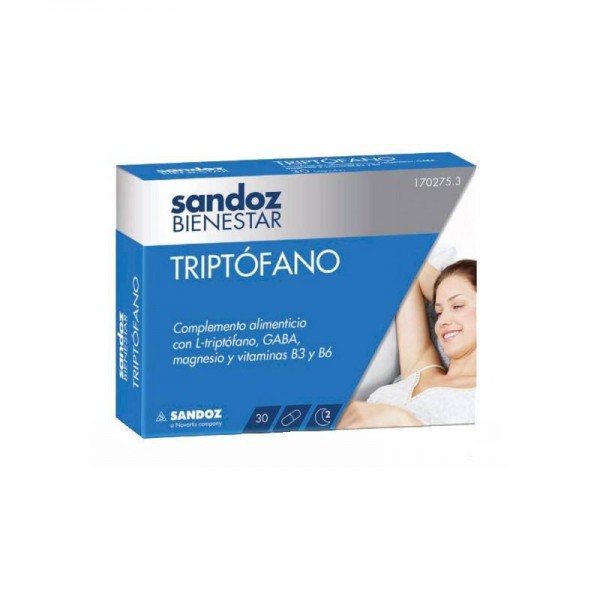 sandoz bienestar triptofano 30 capsulas