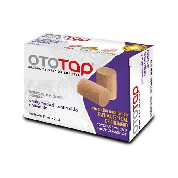 ototap tapones espuma 6 uds
