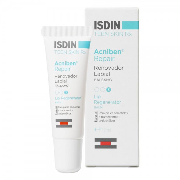 acniben rx balsamo reparador labial 10 ml isdin
