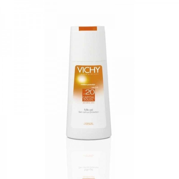 vichy capital soleil spf 20 leche gel protector solar corporal 150 ml