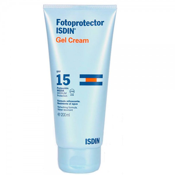 isdin fotoprotector 15 gel crema 200 ml
