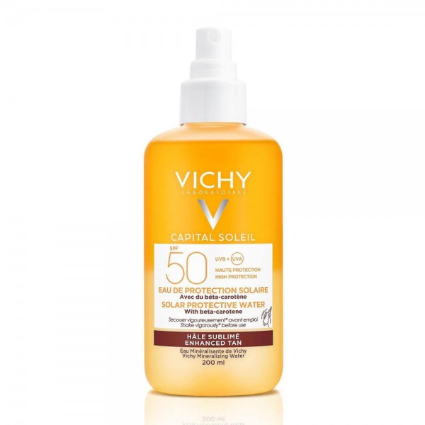 vichy capital soleil agua solar luminosa spf50 200 ml