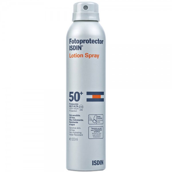 fotoprotector isdin 50 lotion spray 200ml