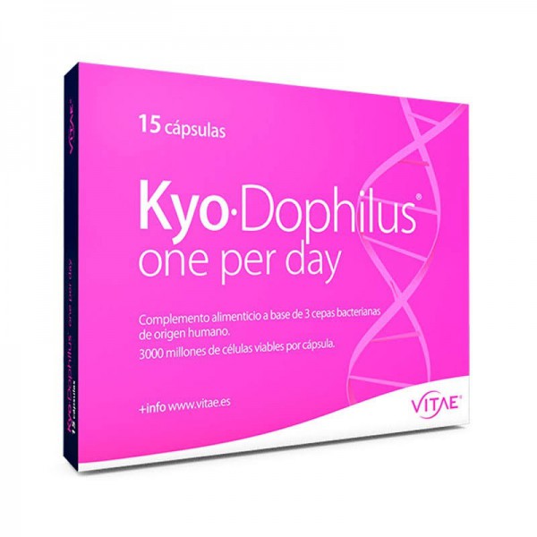 kyo dophilus one per day 30 capsulas vitae