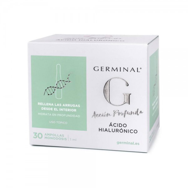 germinal accion profunda acido hialuronico 30 ampollas