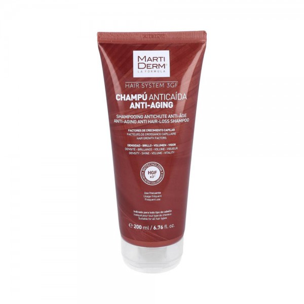 martiderm champu anticaida anti aging 200 ml