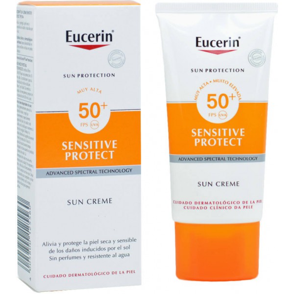 eucerin sun crema facial spf50 50ml