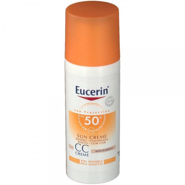 eucerin sun creme cc spf50 crema 50ml