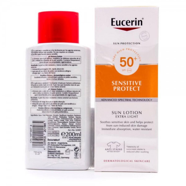 eucerin sun extra light fps50 150ml