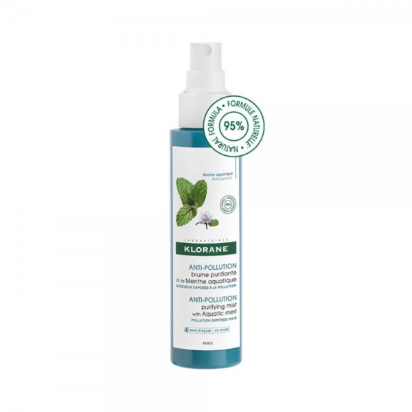 klorane bruma purificante menta 100 ml