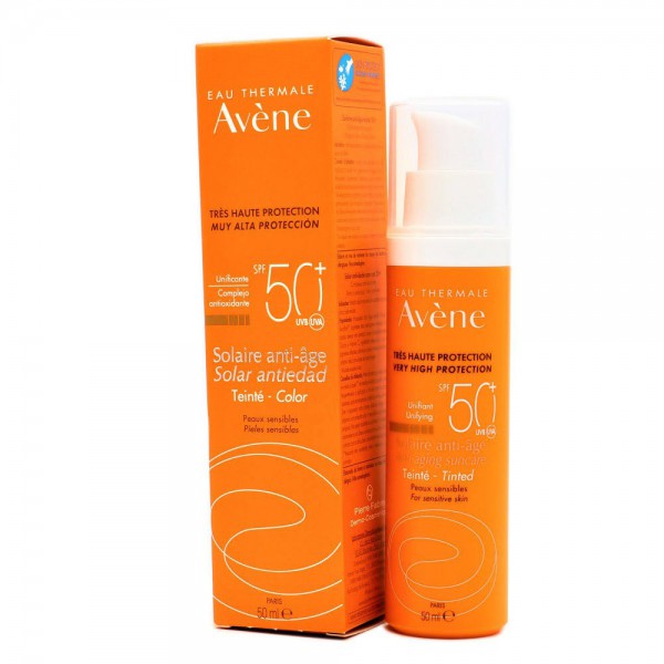 avene solar antiedad color spf50 50 ml