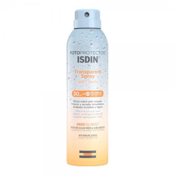 isdin spray fotoprotector wet skin spf30 250ml