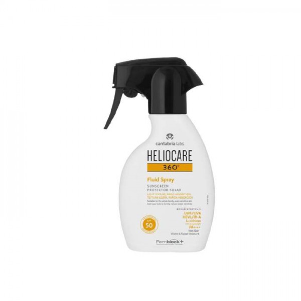 heliocare 360o fluid spray spf50 250ml