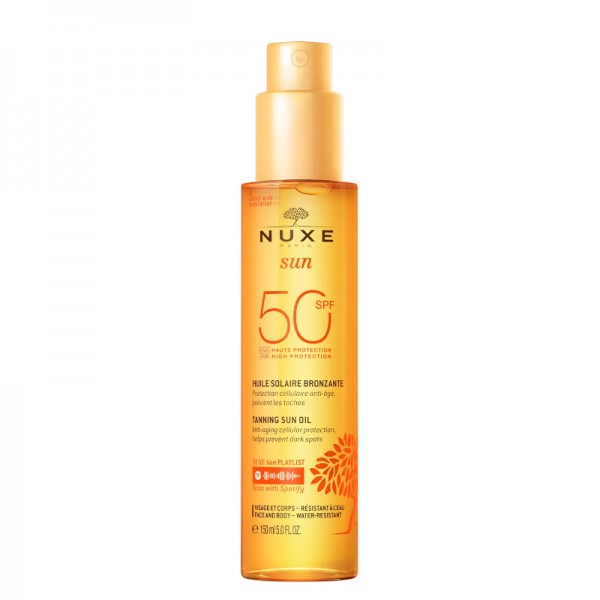 Nuxe Sun Aceite Bronceador Spf50 Spray 150ml